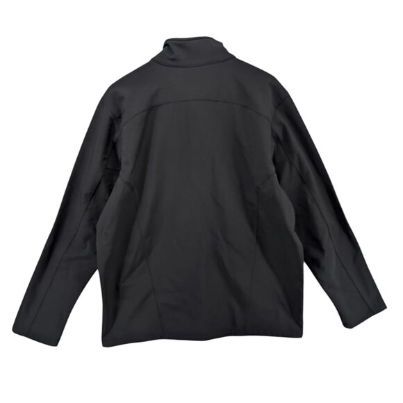 Core 365 TKH Security Jacket Mens Black Full Zip Fleece Lined Zip Pockets Size L - Picture 2 of 10